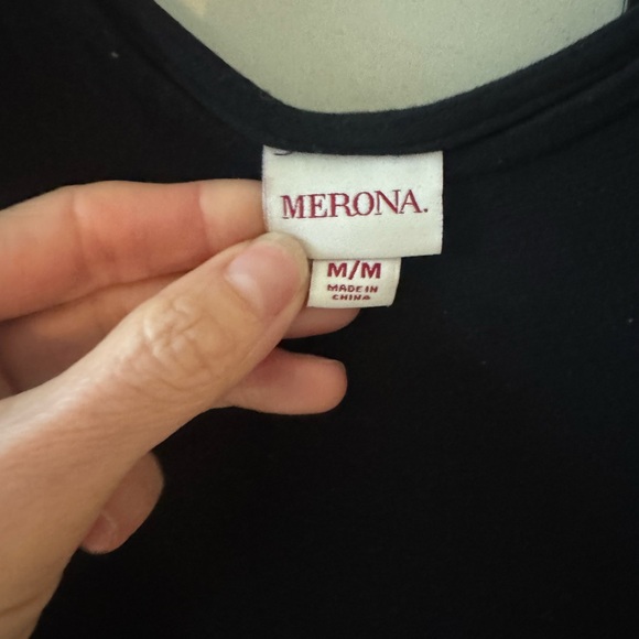 Merona Black Maxi Dress - Picture 2 of 2